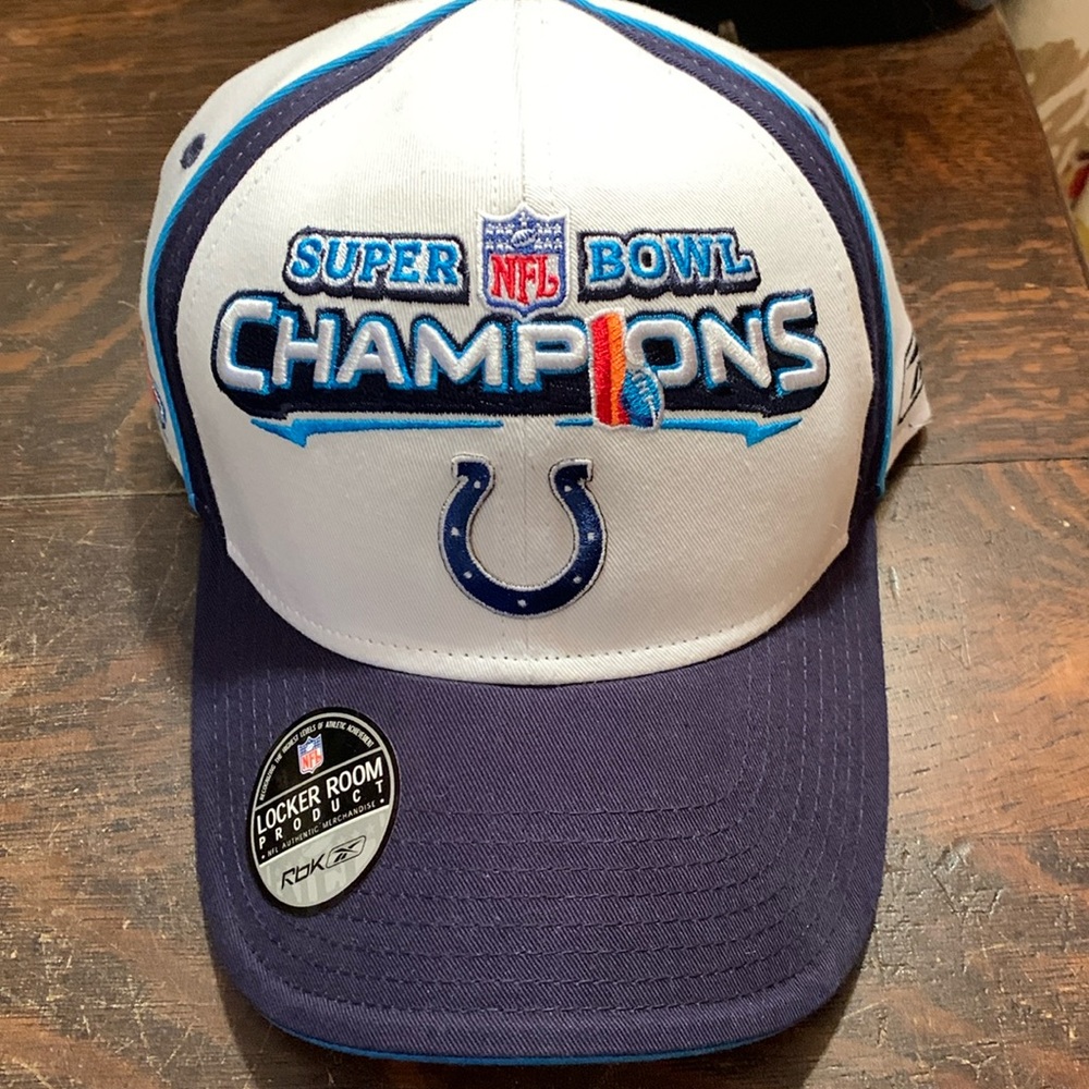 NWT 2007 Super Bowl NFL Indianapolis Colts snap-back hat